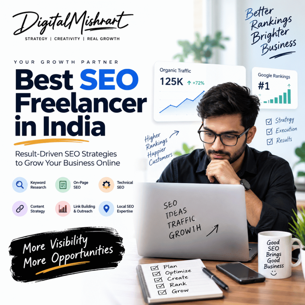 Best SEO Freelancer in India providing professional SEO services